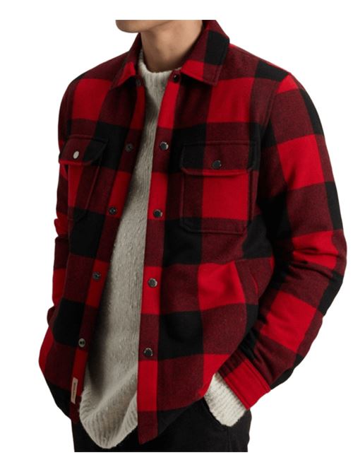WOOL CHECK ALASKAN SHIRT JACKET WOOLRICH | CFWOOS2018MRUT30465321